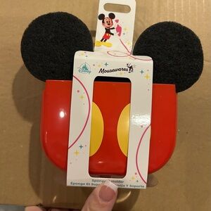 Disney Mouseware Red and White Sponge Holder